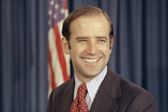 Sen.-elect Joe Biden, D-Del., visiting Capitol Hill after being elected in 1972.